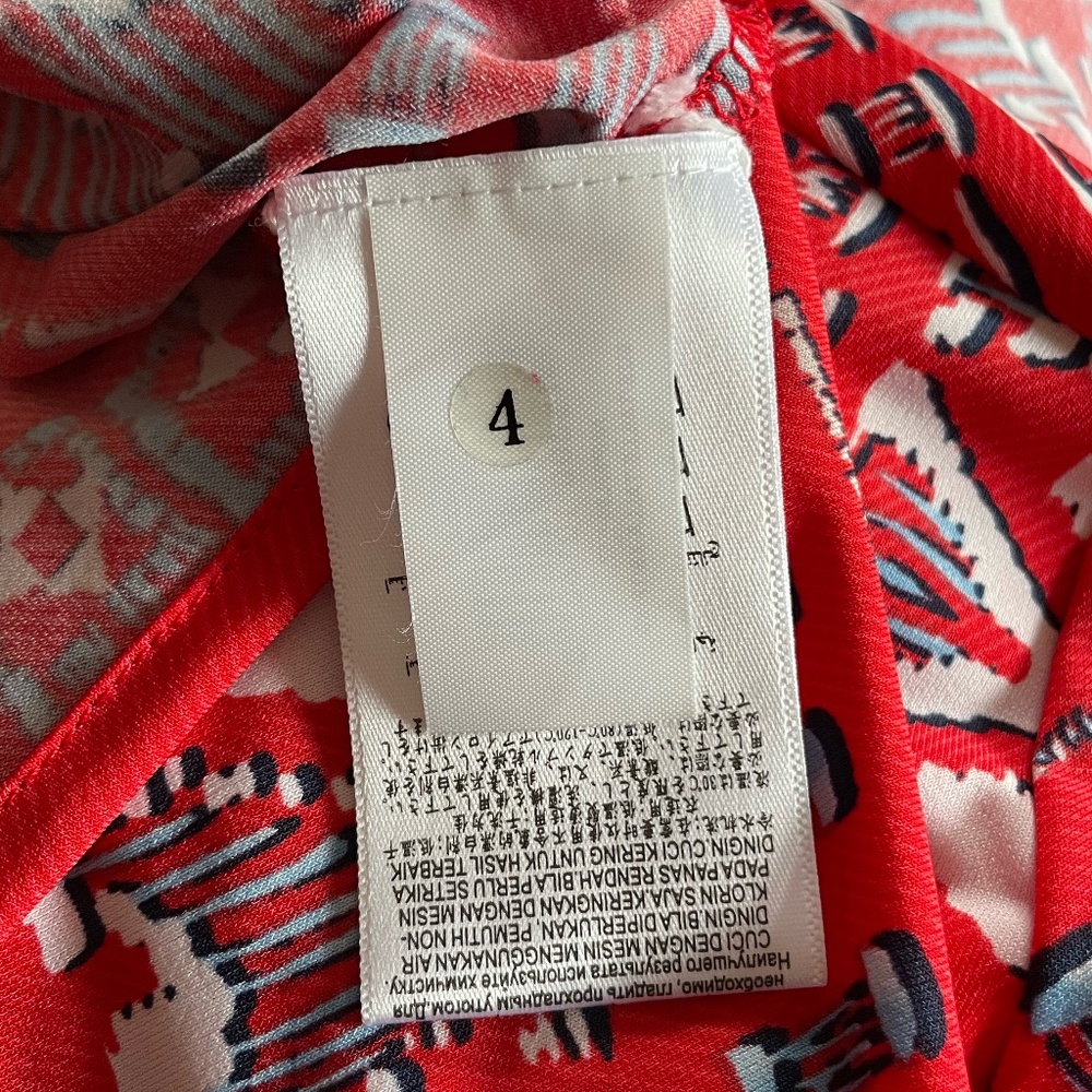 BCBGMaxazria red wrap dress - Picture 7 of 8